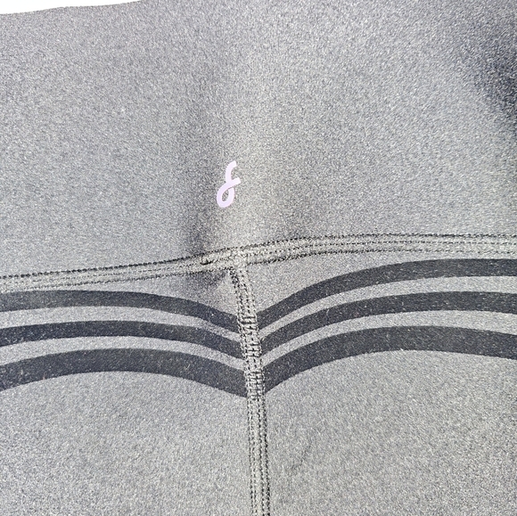 Black High-Waisted Leggings Waist Is 31 Inches Without The Stretch - Picture 3 of 6